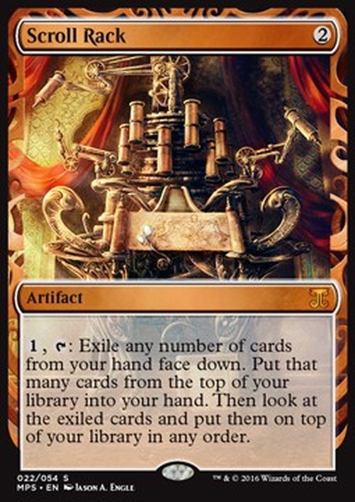 Magic: The Gathering Scroll Rack
