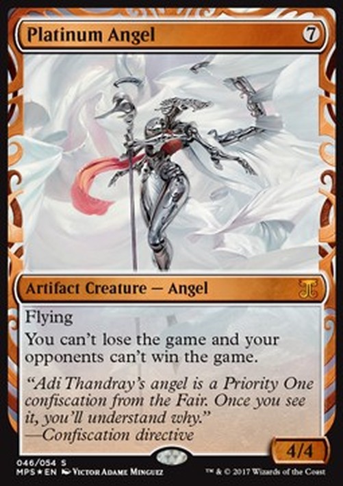 Magic: The Gathering Platinum Angel