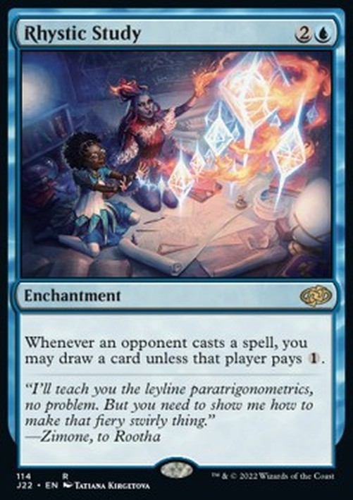 Magic: The Gathering Rhystic Study
