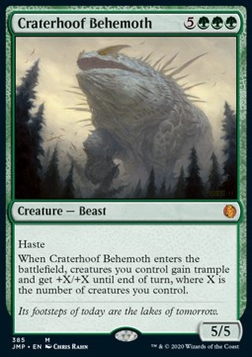 Magic: The Gathering Craterhoof Behemoth