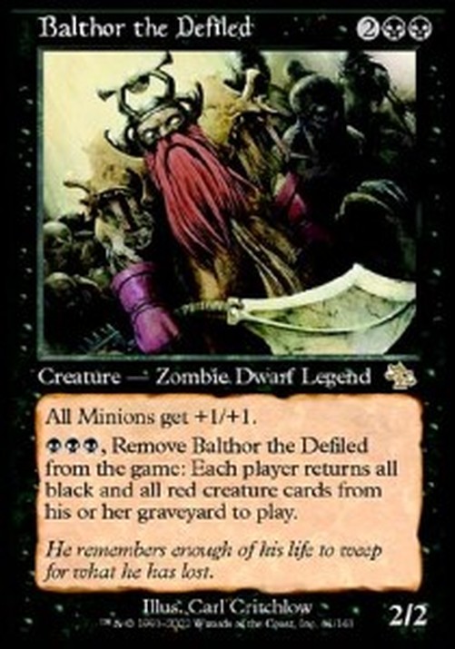 Magic: The Gathering Balthor the Defiled