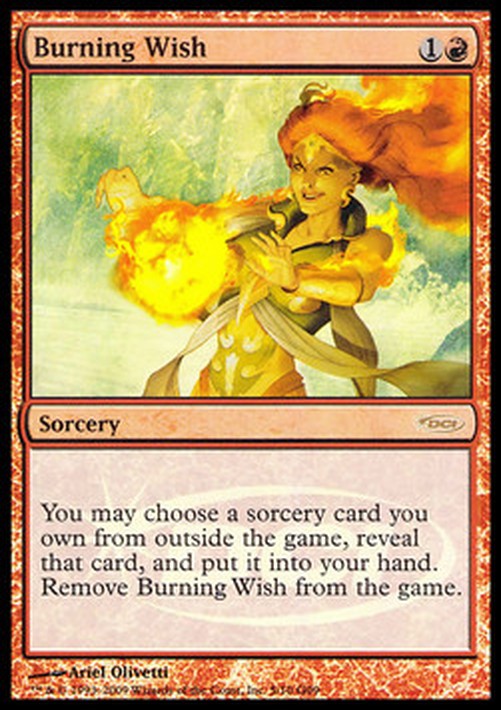 Magic: The Gathering Burning Wish