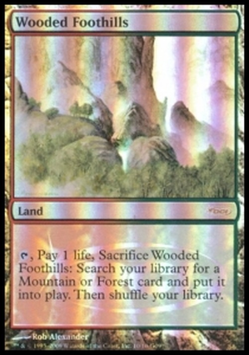 Magic: The Gathering Wooded Foothills