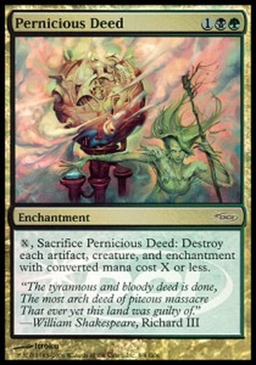 Magic: The Gathering Pernicious Deed