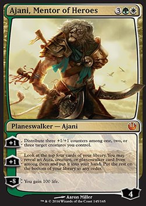 Magic: The Gathering Ajani, Mentor of Heroes