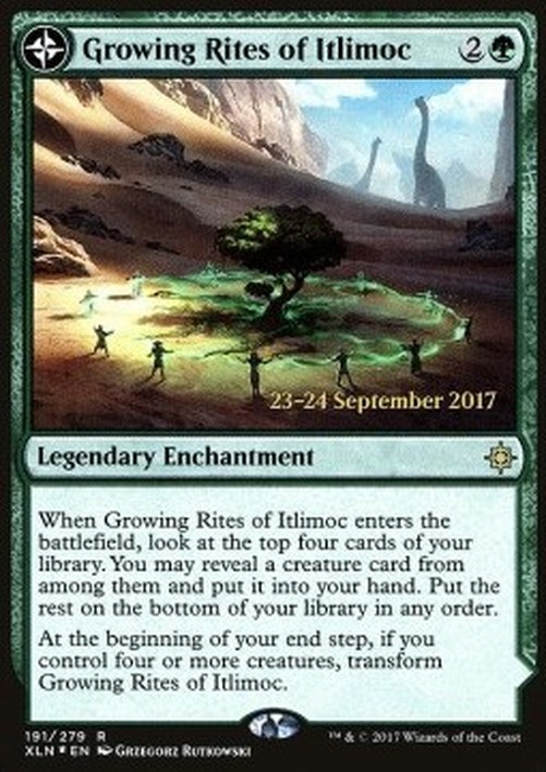 Magic: The Gathering Growing Rites of Itlimoc // Itlimoc, Cradle of the Sun
