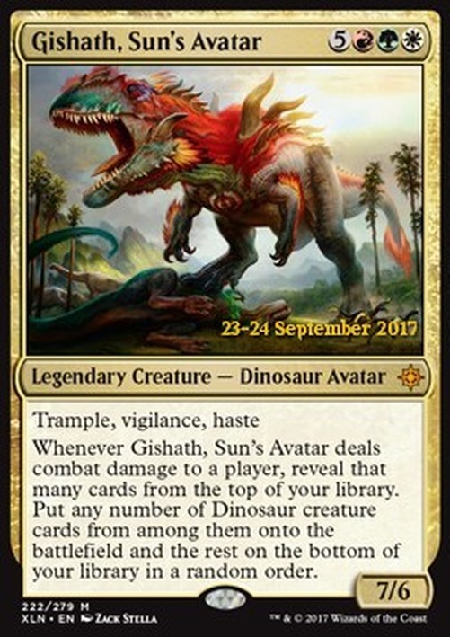 Magic: The Gathering Gishath, Sun's Avatar