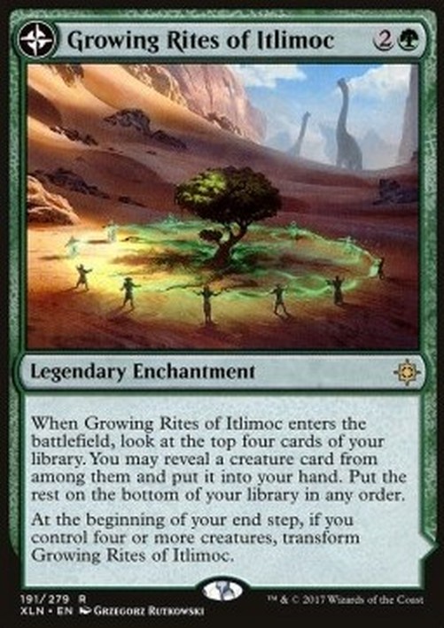 Magic: The Gathering Growing Rites of Itlimoc // Itlimoc, Cradle of the Sun