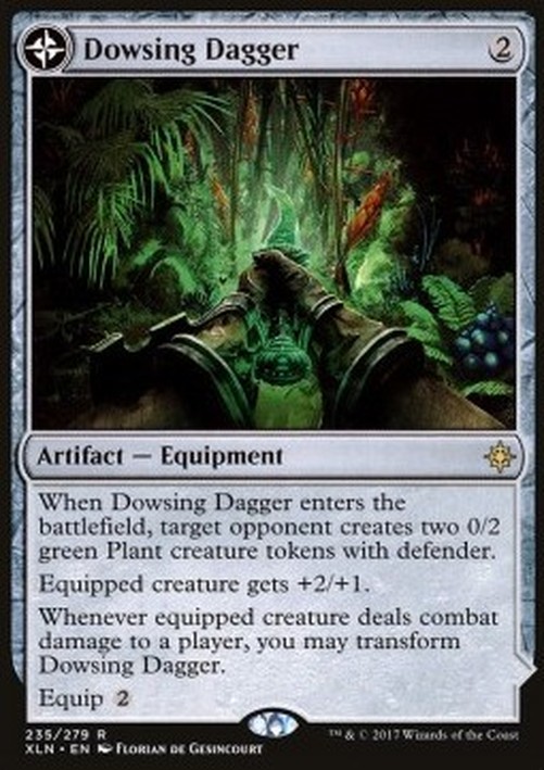 Magic: The Gathering Dowsing Dagger // Lost Vale