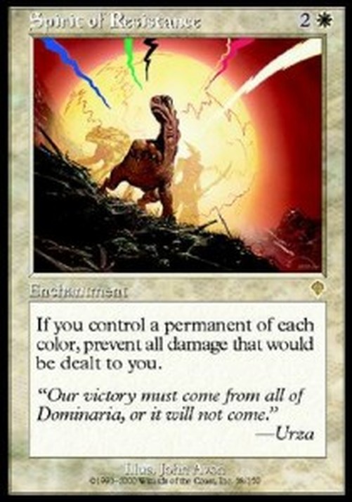 Magic: The Gathering Spirit of Resistance