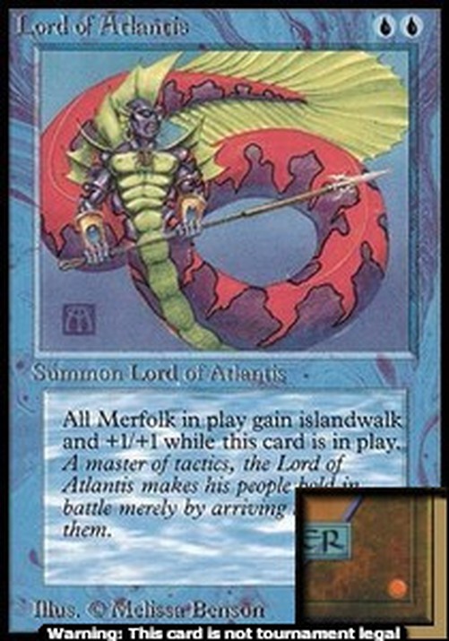 Magic: The Gathering Lord of Atlantis