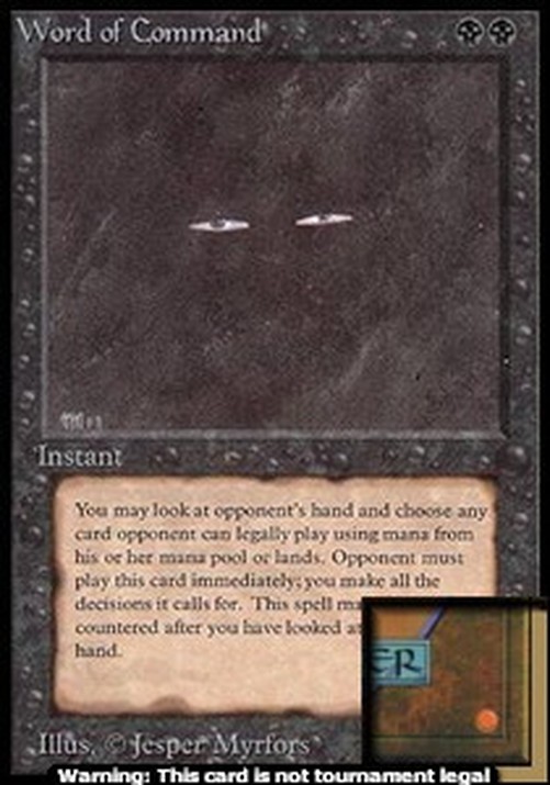 Magic: The Gathering Word of Command