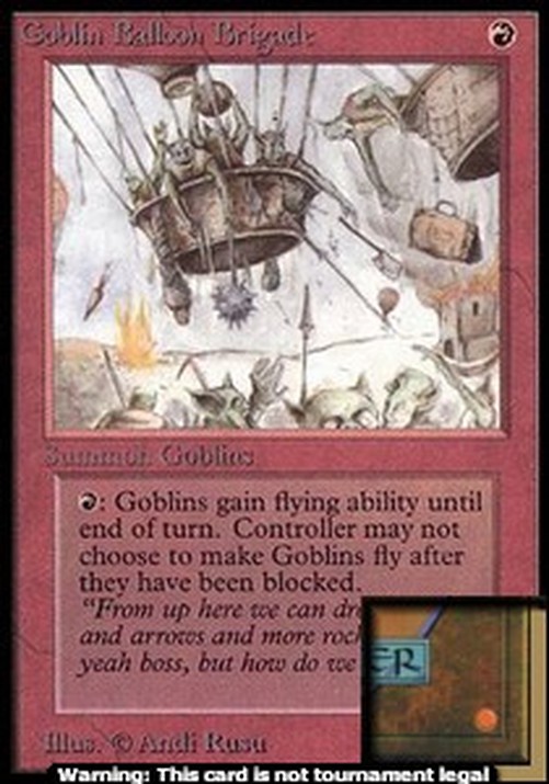 Magic: The Gathering Goblin Balloon Brigade