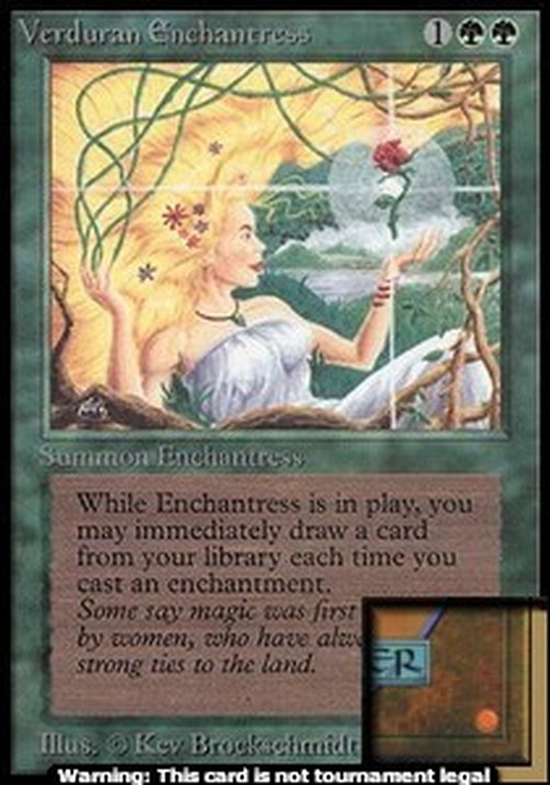 Magic: The Gathering Verduran Enchantress
