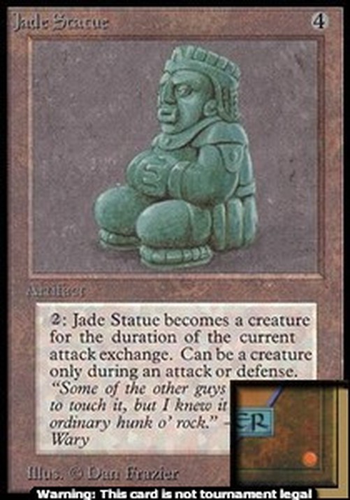 Magic: The Gathering Jade Statue