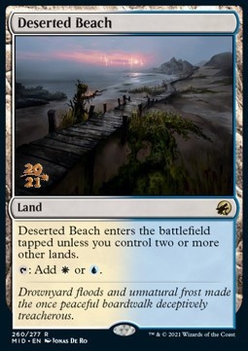 Magic: The Gathering Deserted Beach (V.1)