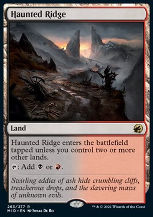 Magic: The Gathering Haunted Ridge