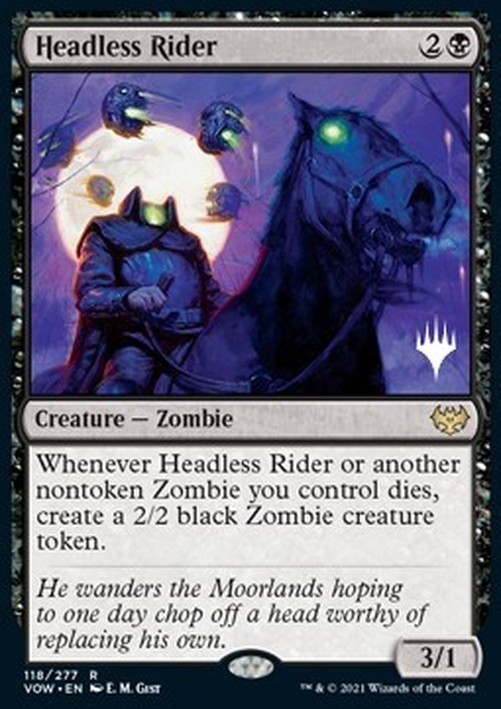 Magic: The Gathering Headless Rider (V.2)