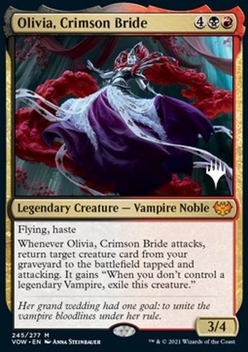 Magic: The Gathering Olivia, Crimson Bride (V.2)