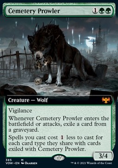 Magic: The Gathering Cemetery Prowler