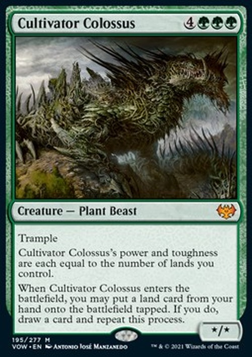 Magic: The Gathering Cultivator Colossus