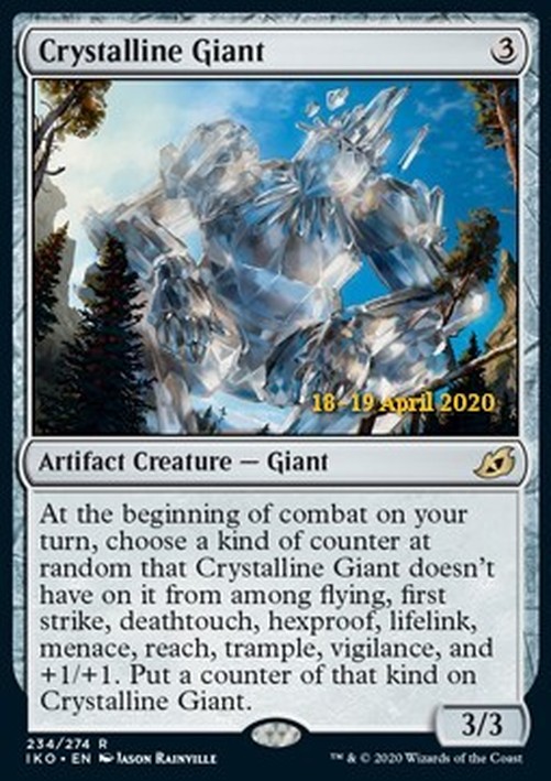 Magic: The Gathering Crystalline Giant (V.2)