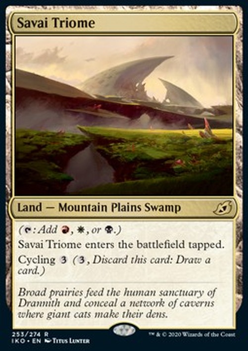 Magic: The Gathering Savai Triome