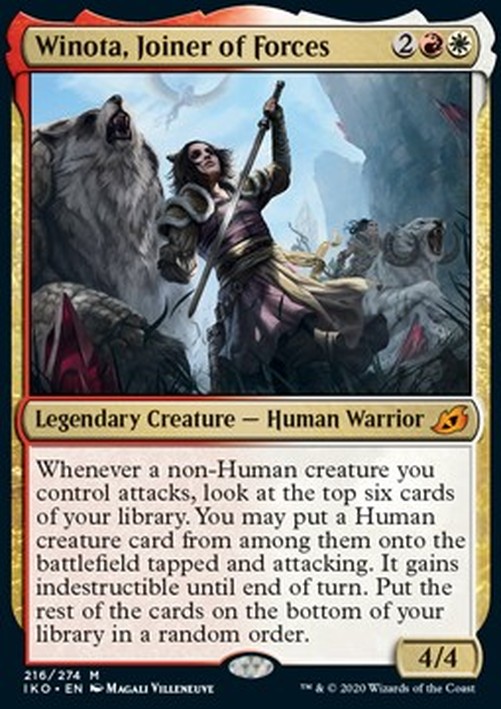 Magic: The Gathering Winota, Joiner of Forces