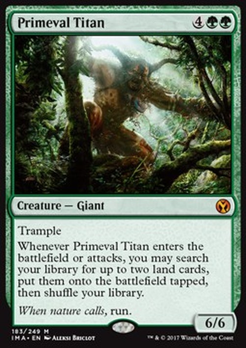 Magic: The Gathering Primeval Titan