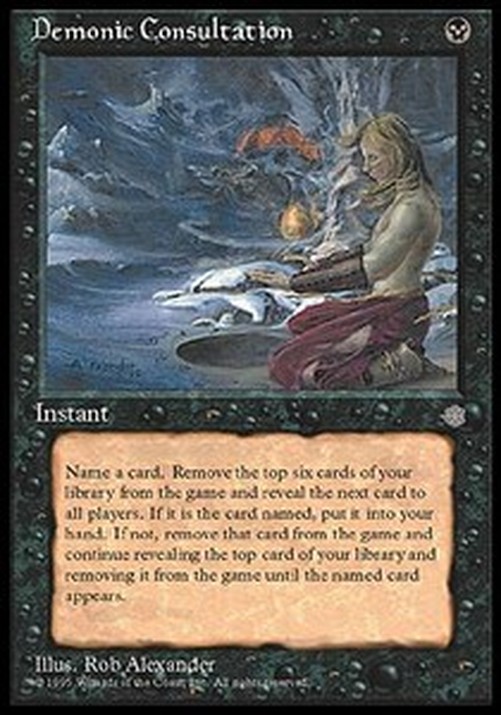 Magic: The Gathering Demonic Consultation