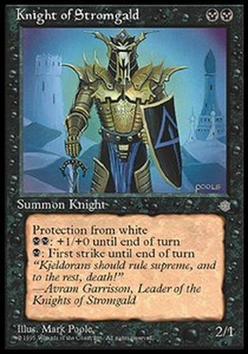 Magic: The Gathering Knight of Stromgald
