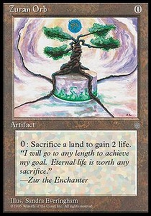 Magic: The Gathering Zuran Orb