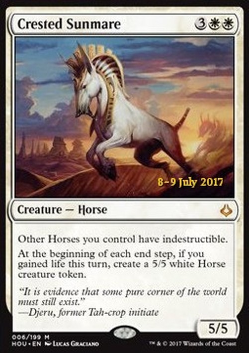 Magic: The Gathering Crested Sunmare