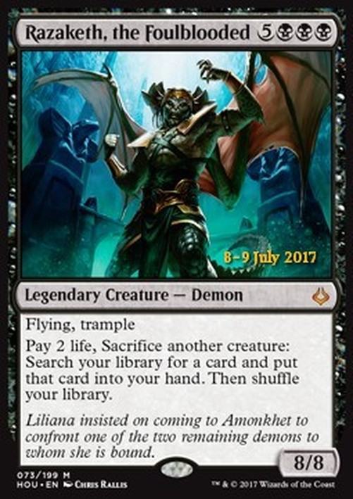 Magic: The Gathering Razaketh, the Foulblooded