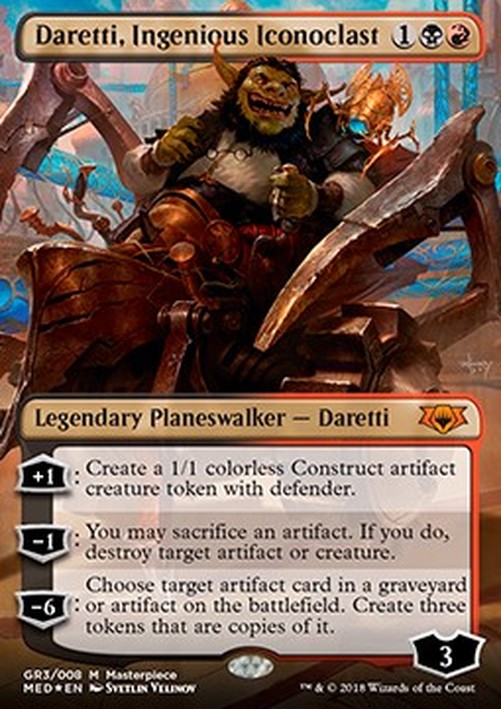 Magic: The Gathering Daretti, Ingenious Iconoclast