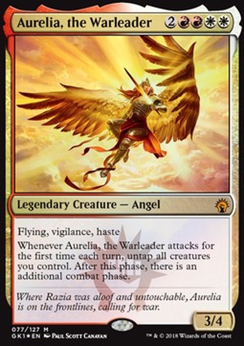 Magic: The Gathering Aurelia, the Warleader