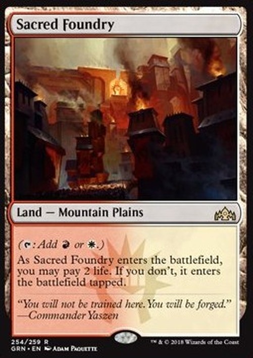 Magic: The Gathering Sacred Foundry