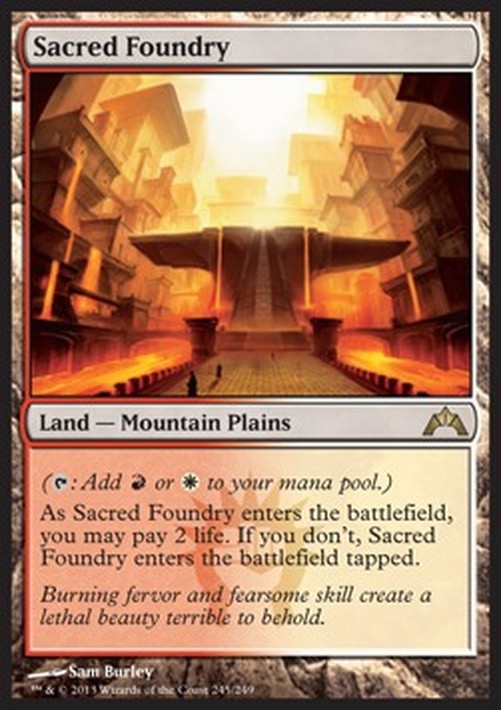 Magic: The Gathering Sacred Foundry