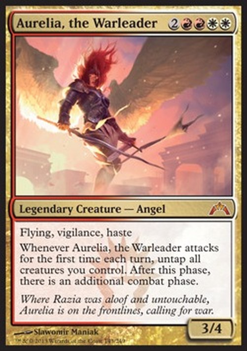 Magic: The Gathering Aurelia, the Warleader