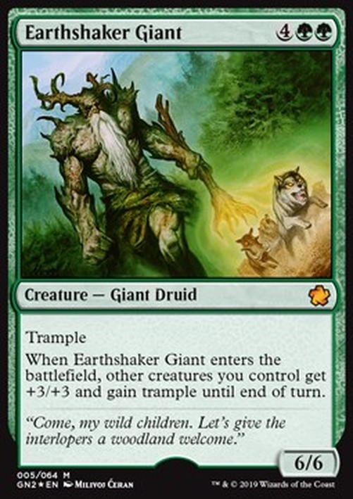 Magic: The Gathering Earthshaker Giant
