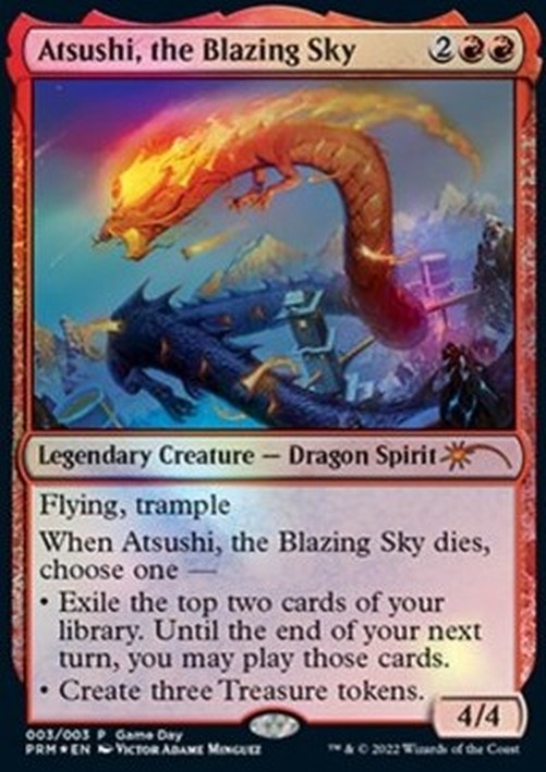 Magic: The Gathering Atsushi, the Blazing Sky