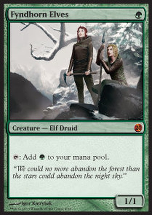 Magic: The Gathering Fyndhorn Elves