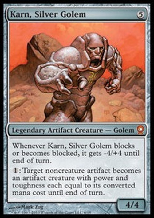 Magic: The Gathering Karn, Silver Golem