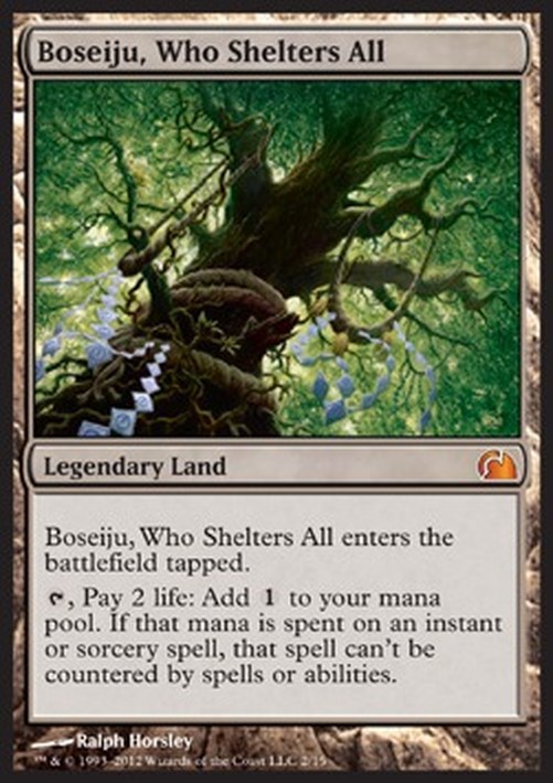Magic: The Gathering Boseiju, Who Shelters All