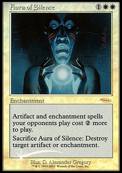 Magic: The Gathering Aura of Silence