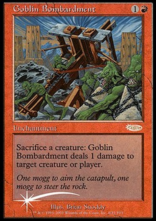 Magic: The Gathering Goblin Bombardment