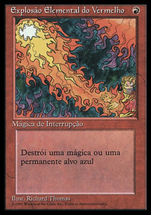 Magic: The Gathering Red Elemental Blast