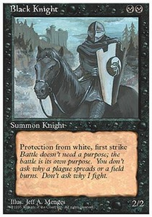 Magic: The Gathering Black Knight