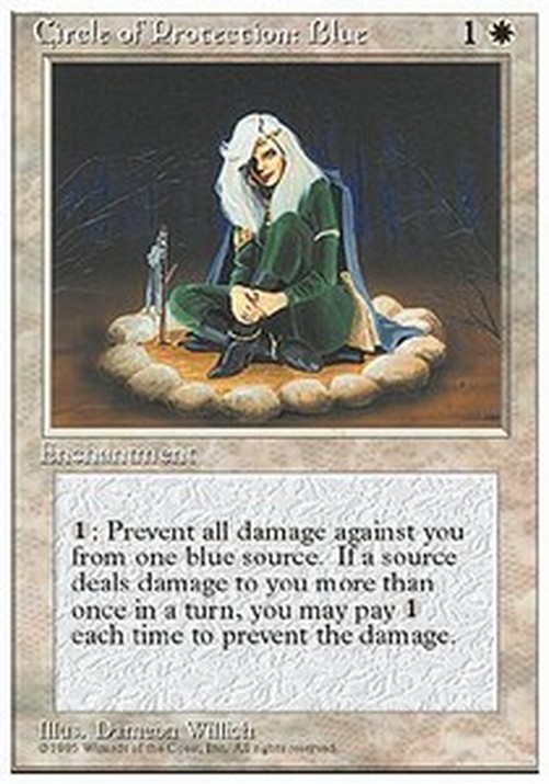 Magic: The Gathering Circle of Protection: Blue