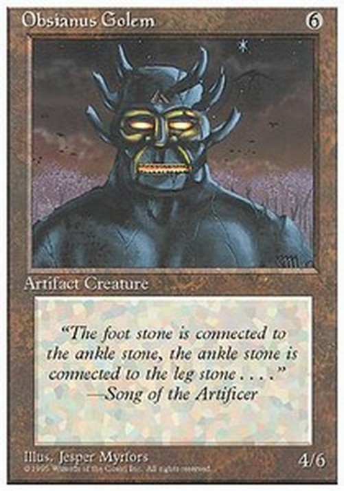 Magic: The Gathering Obsianus Golem